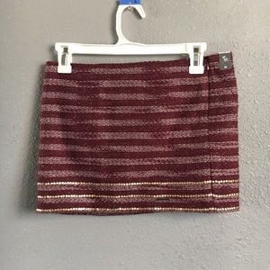 NWT Abercrombie & Fitch mini skirt 00